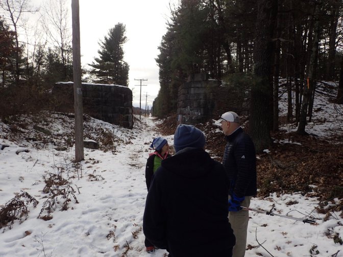 Westford, trolley overpass